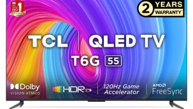 إطلاق تلفازات TCL T6G QLED 4K في الهند بسعر يبدأ من 38990 روبية