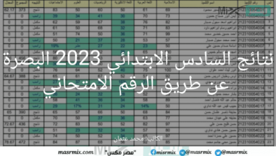 صدرت pdf استخراج نتائج السادس الابتدائي 2023 البصرة عن طريق - مدونة التقنية العربية