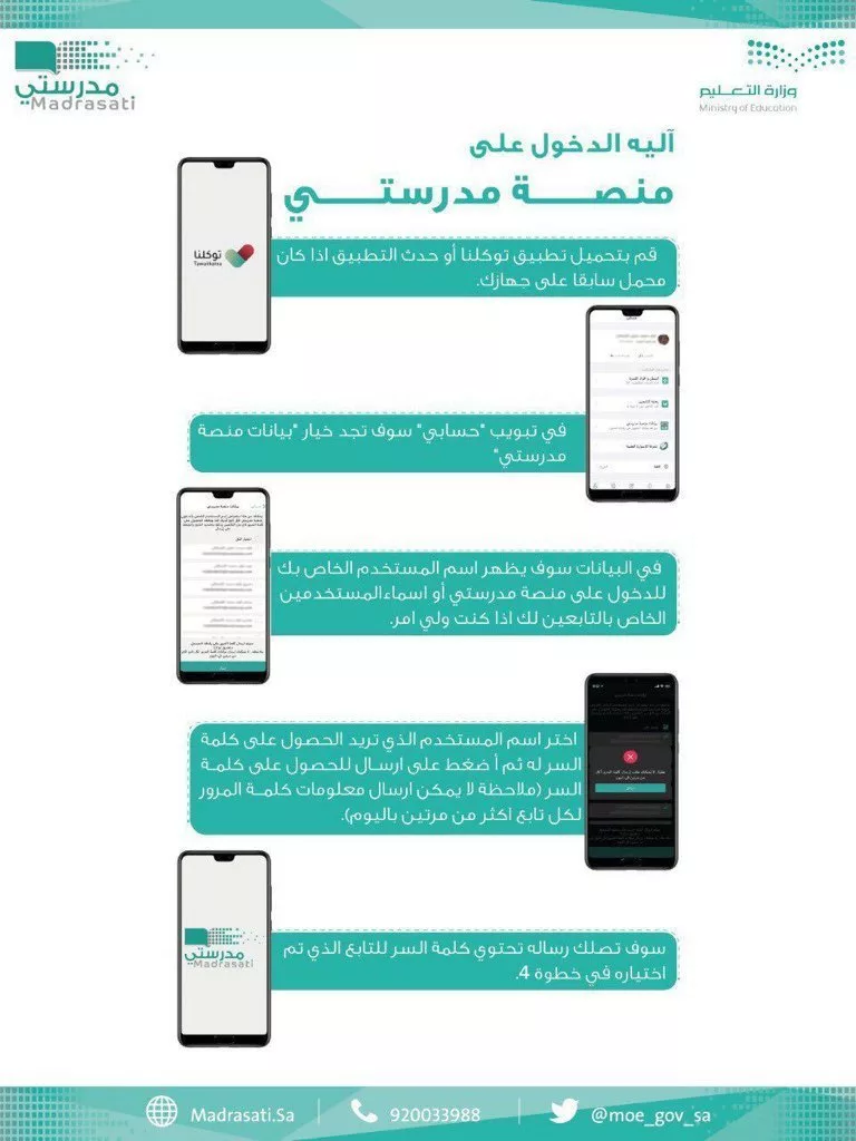 تسجيل دخول توكلنا jpg - مدونة التقنية العربية