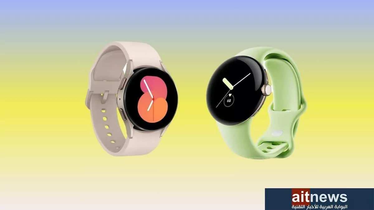 مقارنة بين ساعتي Galaxy Watch5 و Pixel Watch jpg - مدونة التقنية العربية
